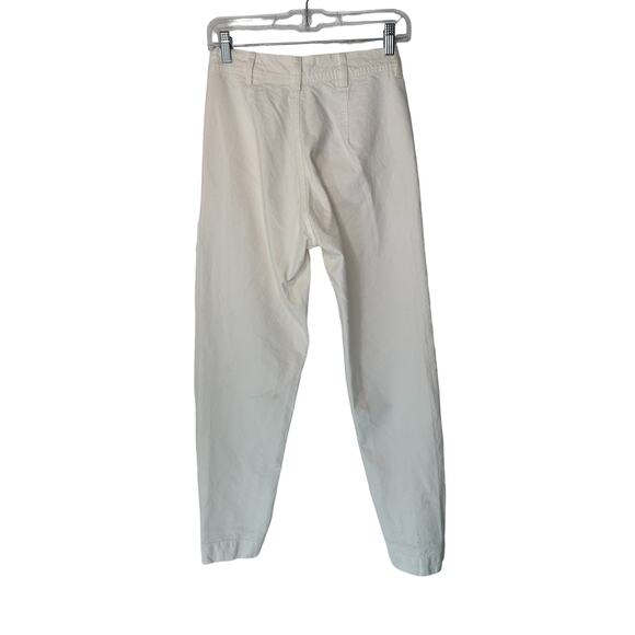 New with Tags Jesse Kamm Salt White High Rise Ranger Straight Leg Pant Size 4 - Picture 13 of 16